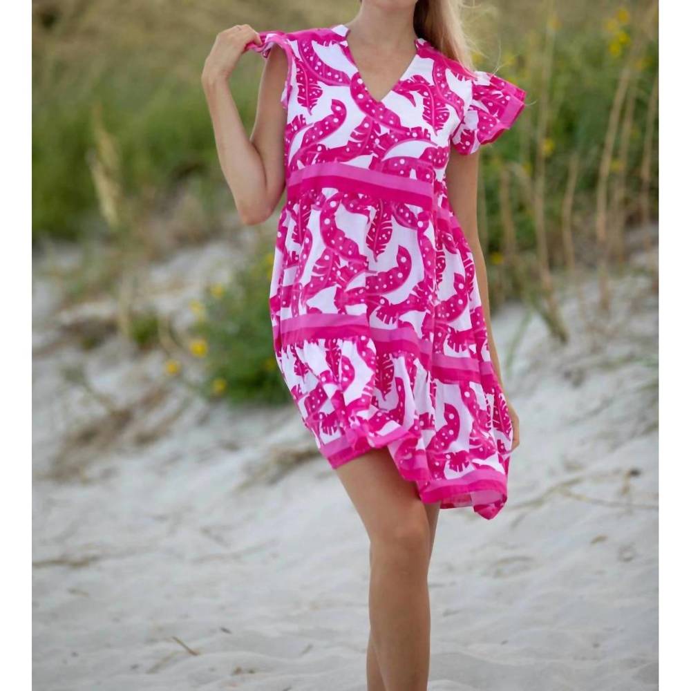 NEW BINDU carolina dress in pink